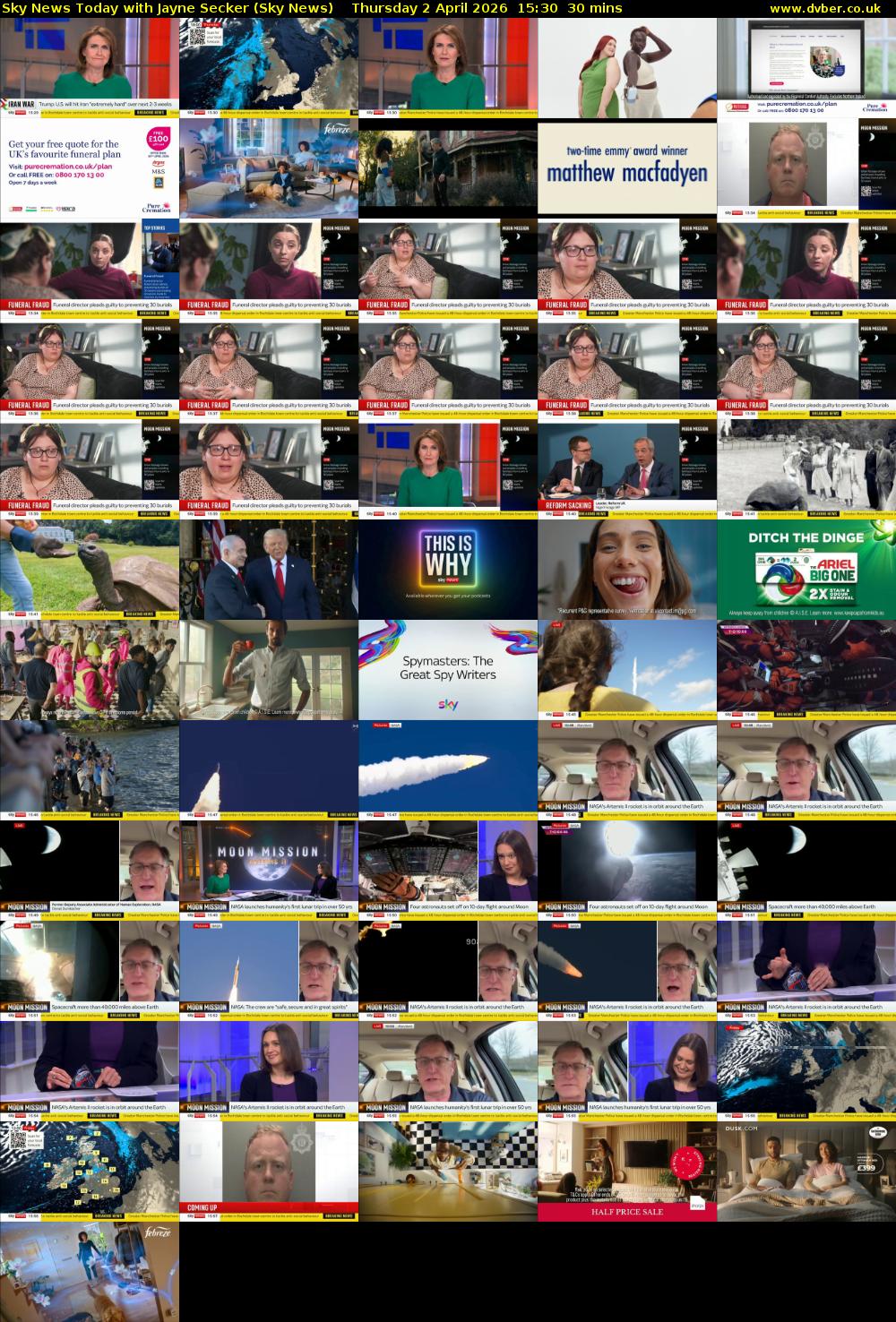 Sky News Today with Jayne Secker (Sky News) Thursday 2 April 2026 15:30 - 16:00