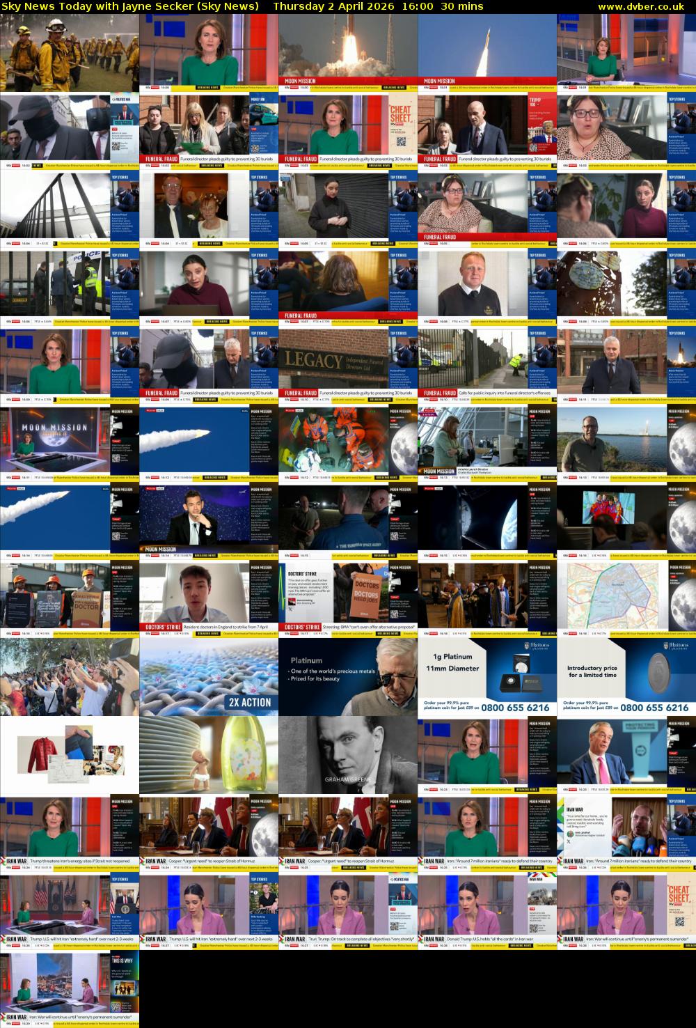 Sky News Today with Jayne Secker (Sky News) Thursday 2 April 2026 16:00 - 16:30