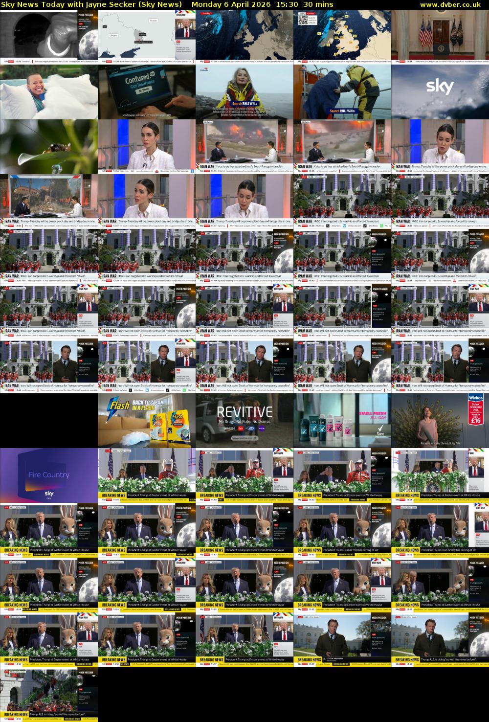Sky News Today with Jayne Secker (Sky News) Monday 6 April 2026 15:30 - 16:00