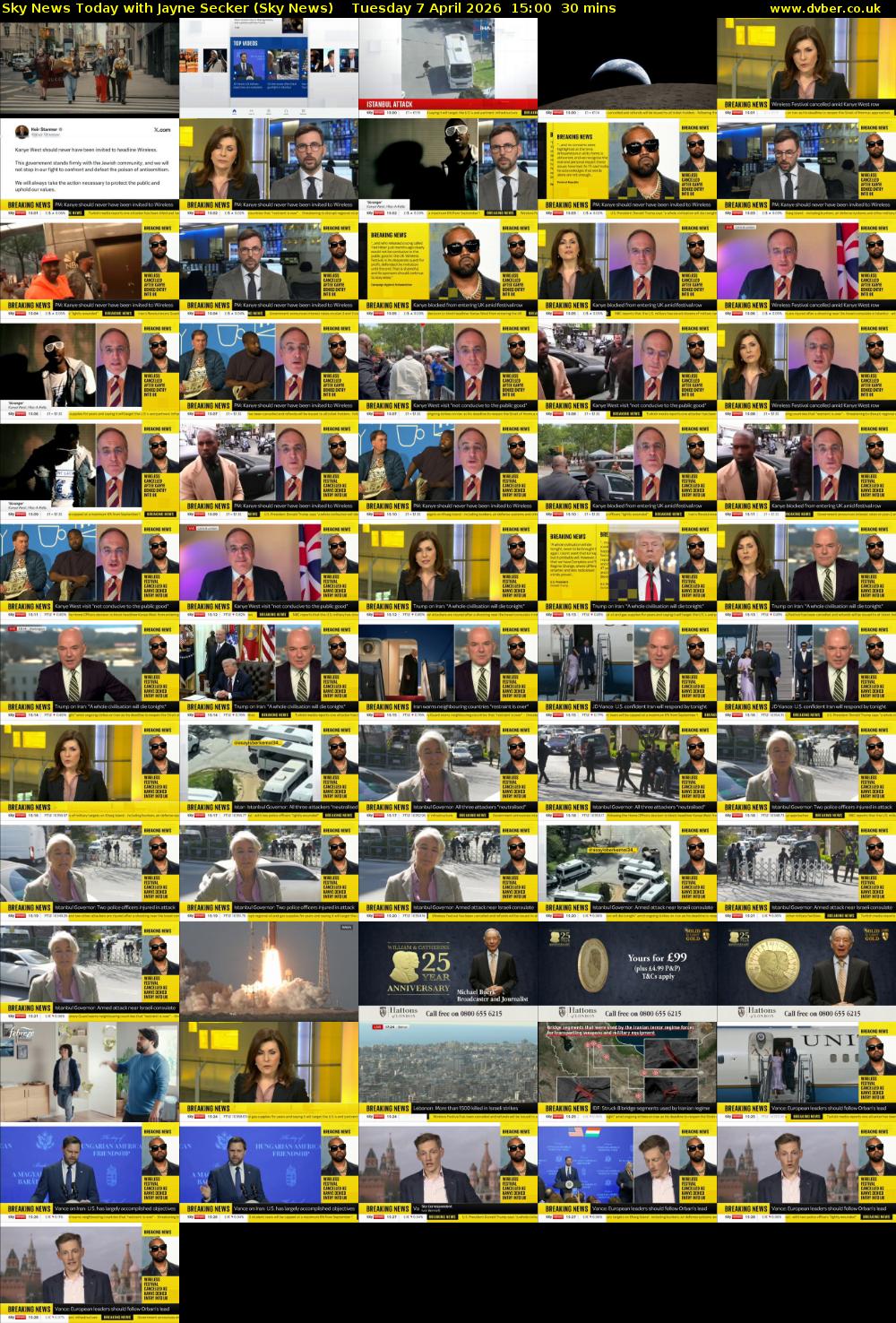 Sky News Today with Jayne Secker (Sky News) Tuesday 7 April 2026 15:00 - 15:30