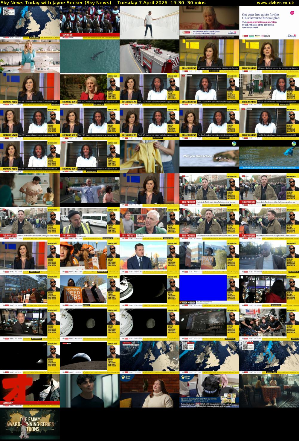 Sky News Today with Jayne Secker (Sky News) Tuesday 7 April 2026 15:30 - 16:00