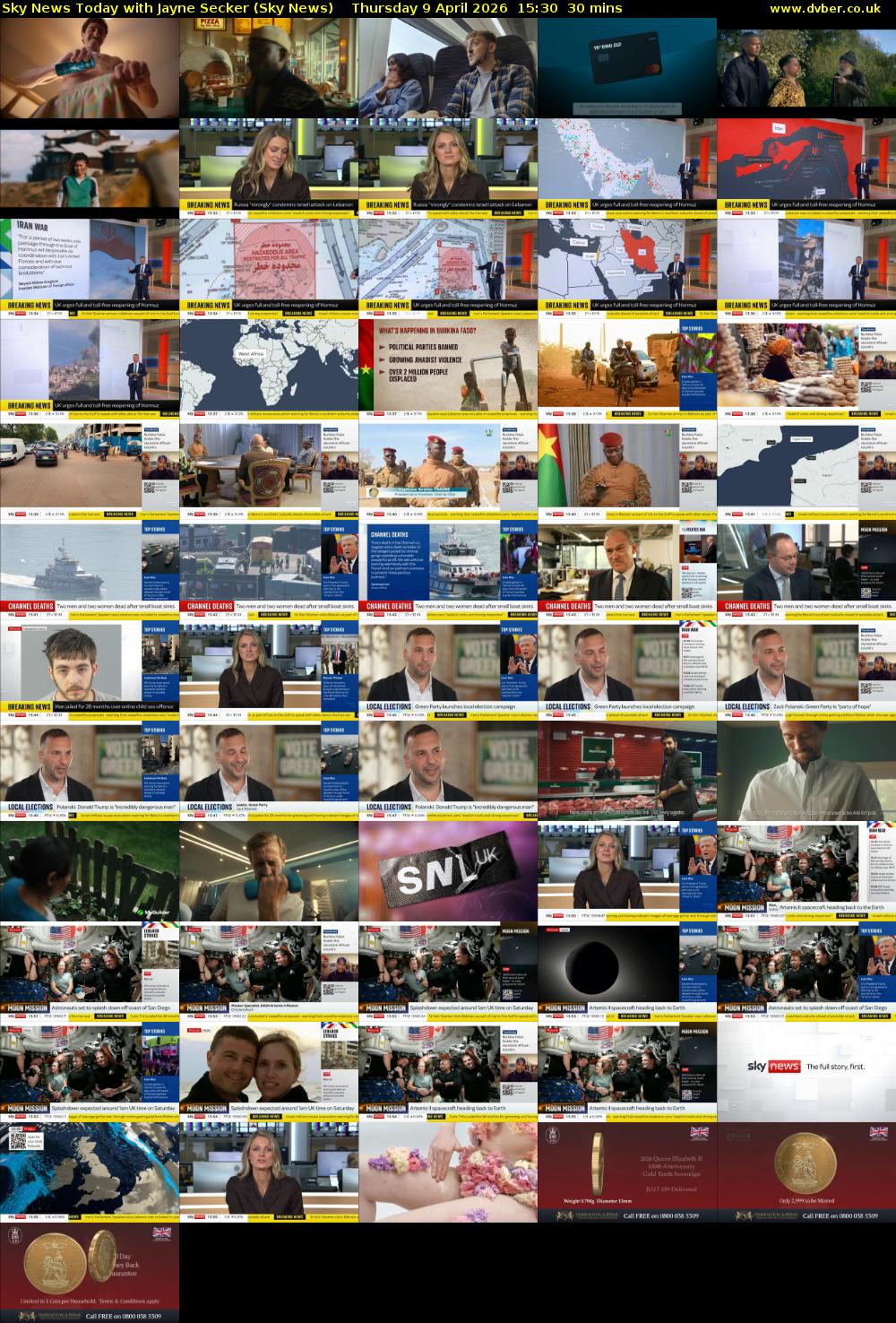 Sky News Today with Jayne Secker (Sky News) Thursday 9 April 2026 15:30 - 16:00