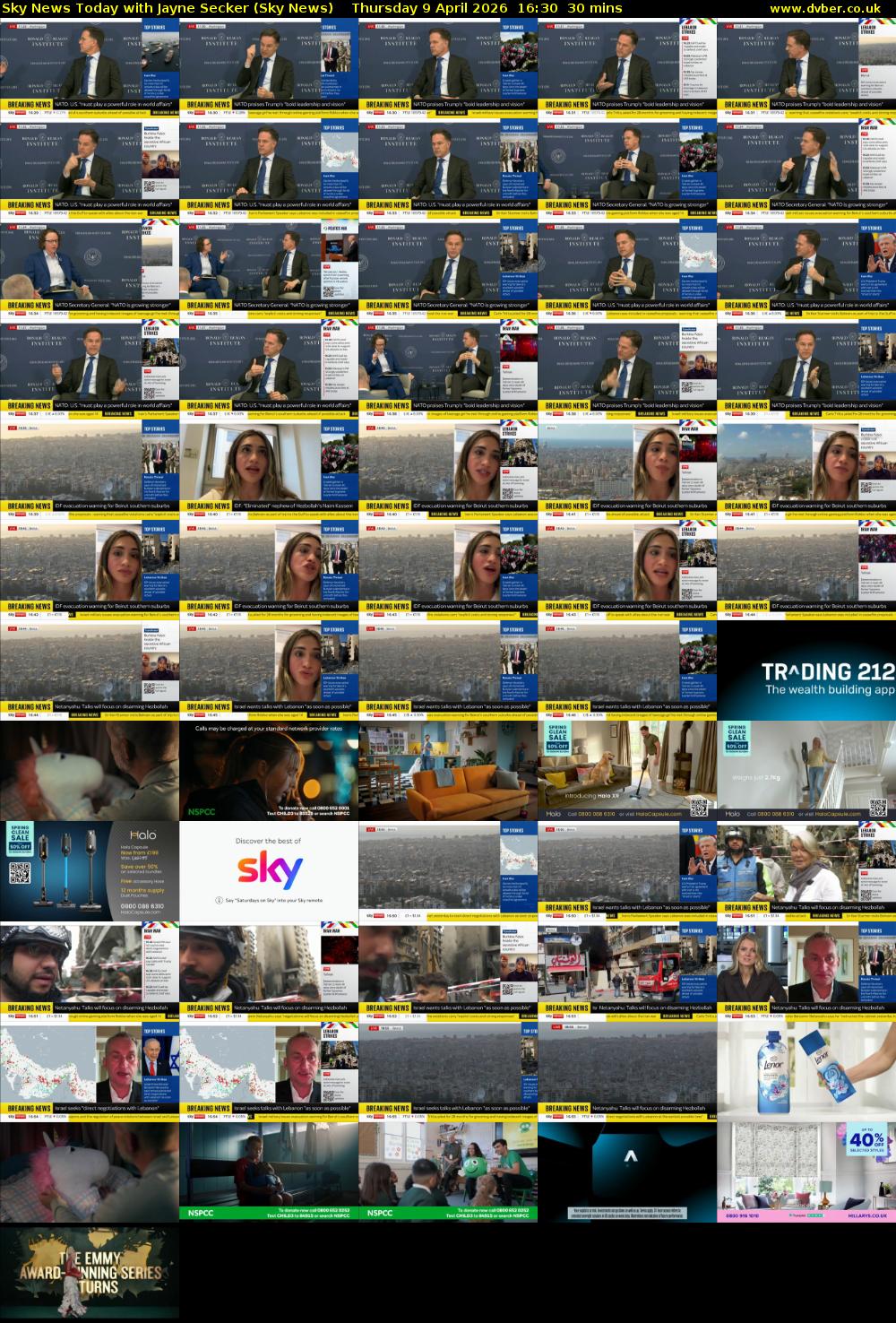 Sky News Today with Jayne Secker (Sky News) Thursday 9 April 2026 16:30 - 17:00