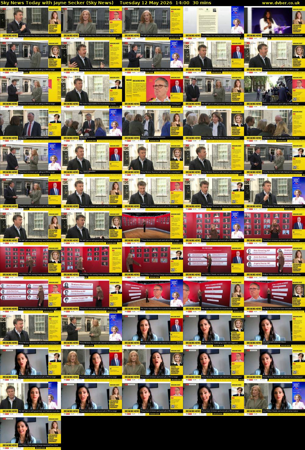 Sky News Today with Jayne Secker (Sky News) Tuesday 12 May 2026 14:00 - 14:30