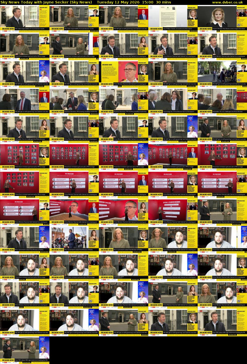 Sky News Today with Jayne Secker (Sky News) Tuesday 12 May 2026 15:00 - 15:30