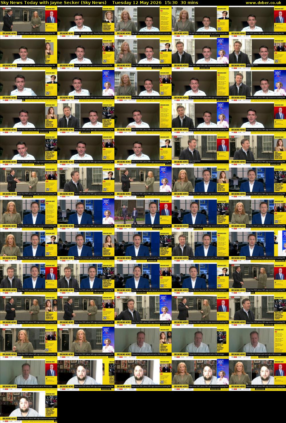 Sky News Today with Jayne Secker (Sky News) Tuesday 12 May 2026 15:30 - 16:00