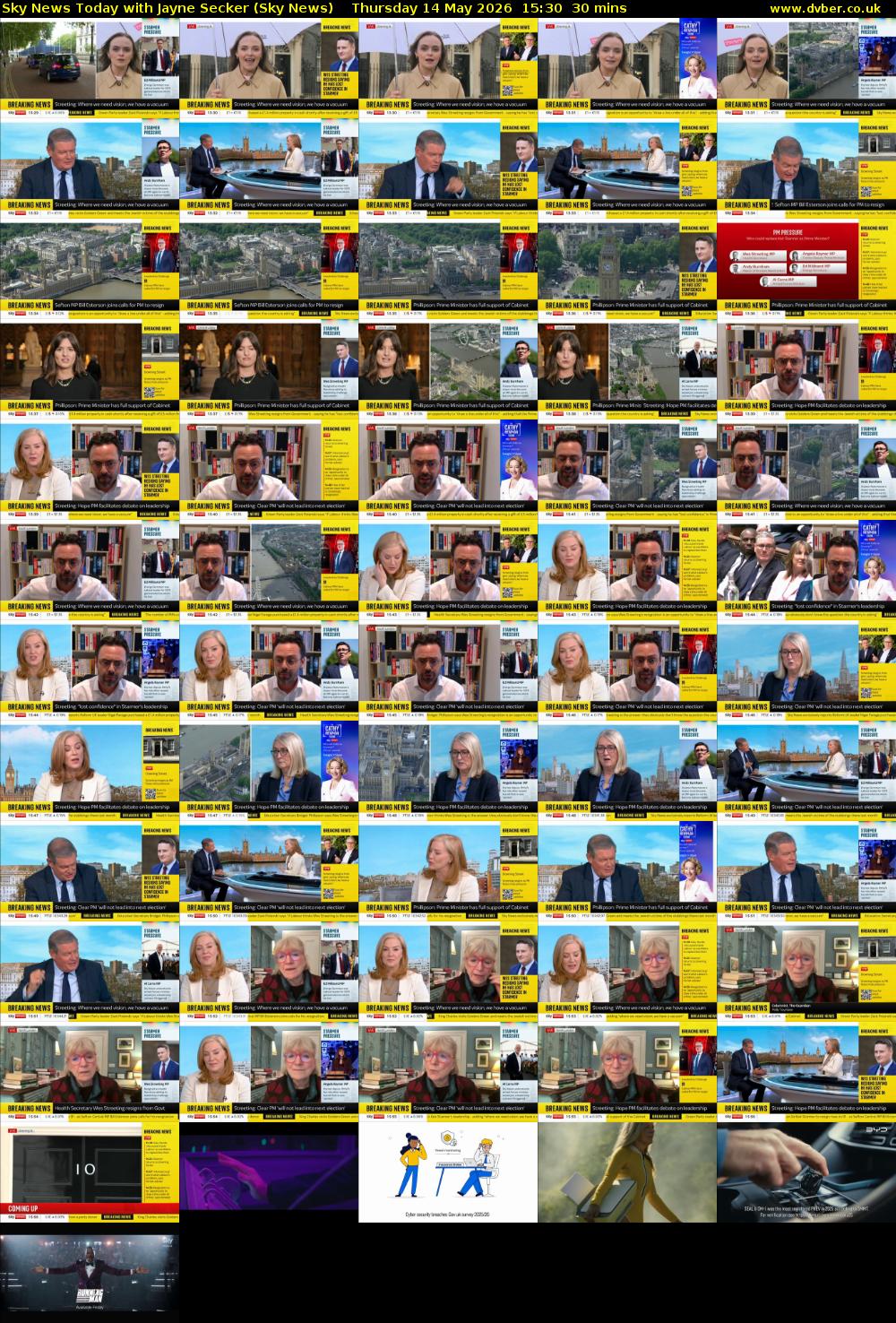 Sky News Today with Jayne Secker (Sky News) Thursday 14 May 2026 15:30 - 16:00