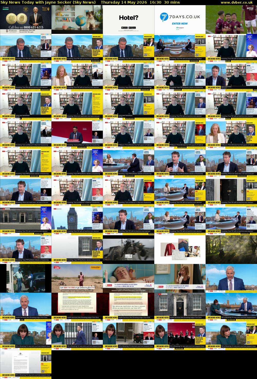 Sky News Today with Jayne Secker (Sky News) Thursday 14 May 2026 16:30 - 17:00