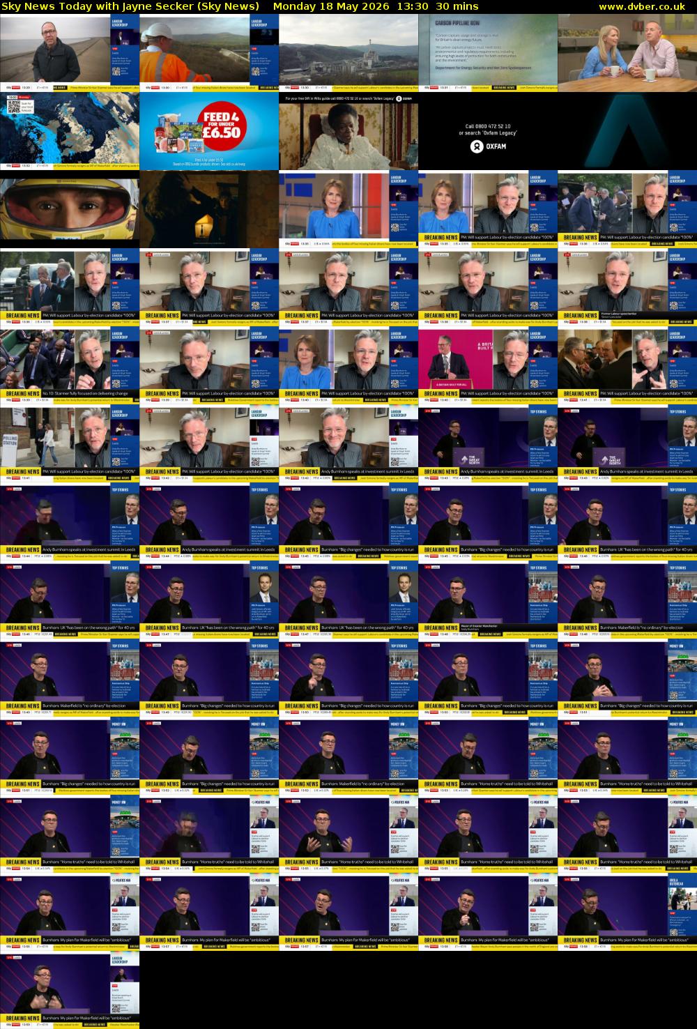 Sky News Today with Jayne Secker (Sky News) Monday 18 May 2026 13:30 - 14:00