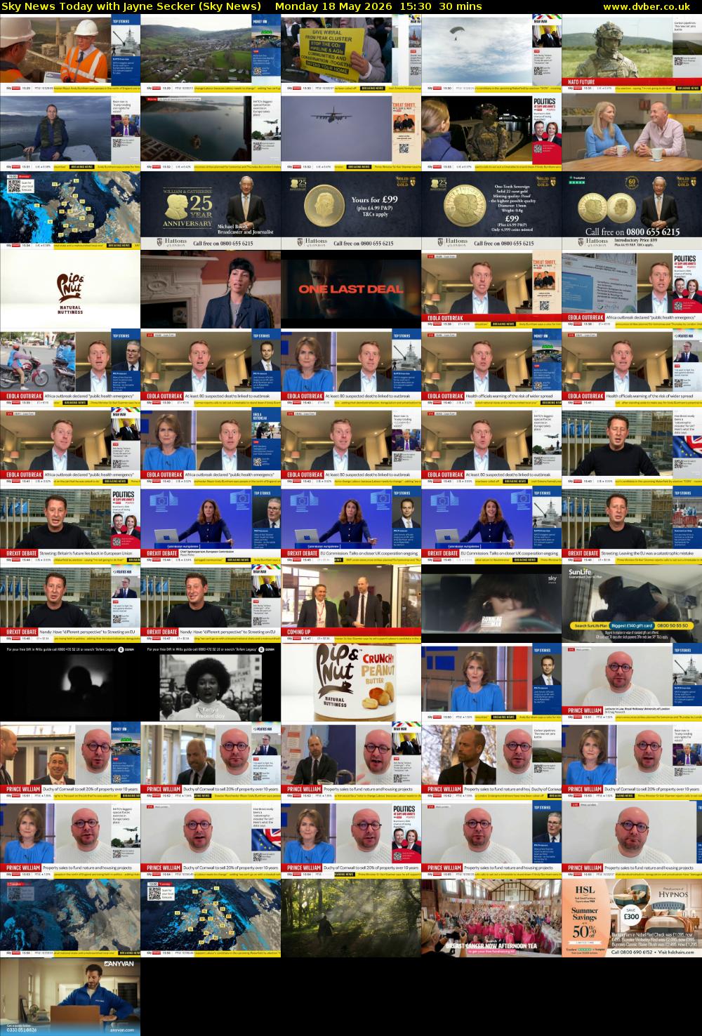 Sky News Today with Jayne Secker (Sky News) Monday 18 May 2026 15:30 - 16:00