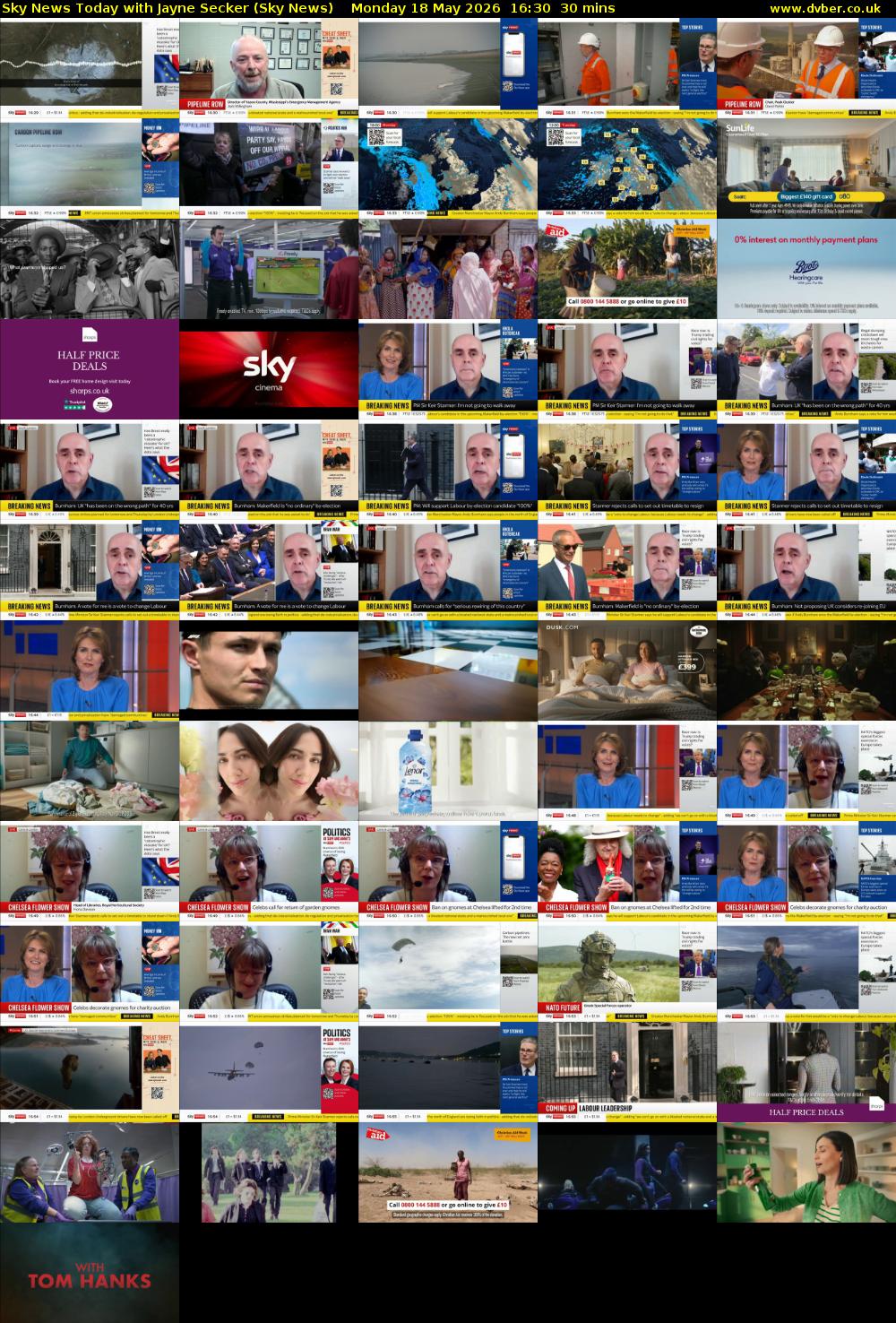 Sky News Today with Jayne Secker (Sky News) Monday 18 May 2026 16:30 - 17:00