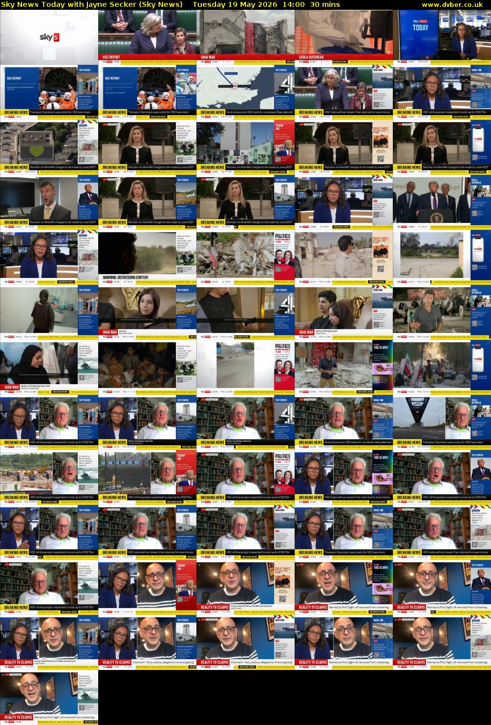 Sky News Today with Jayne Secker (Sky News) Tuesday 19 May 2026 14:00 - 14:30