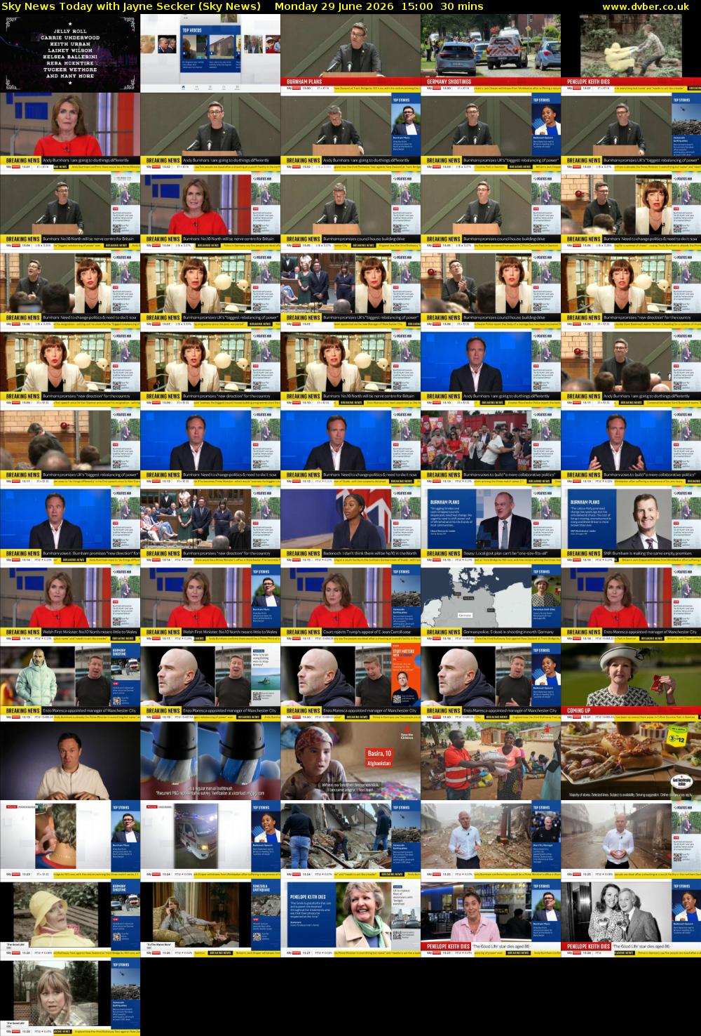 Sky News Today with Jayne Secker (Sky News) Monday 29 June 2026 15:00 - 15:30