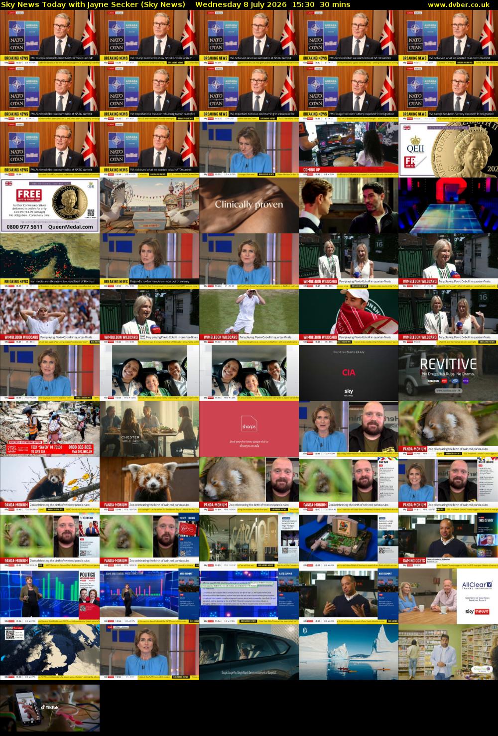 Sky News Today with Jayne Secker (Sky News) Wednesday 8 July 2026 15:30 - 16:00