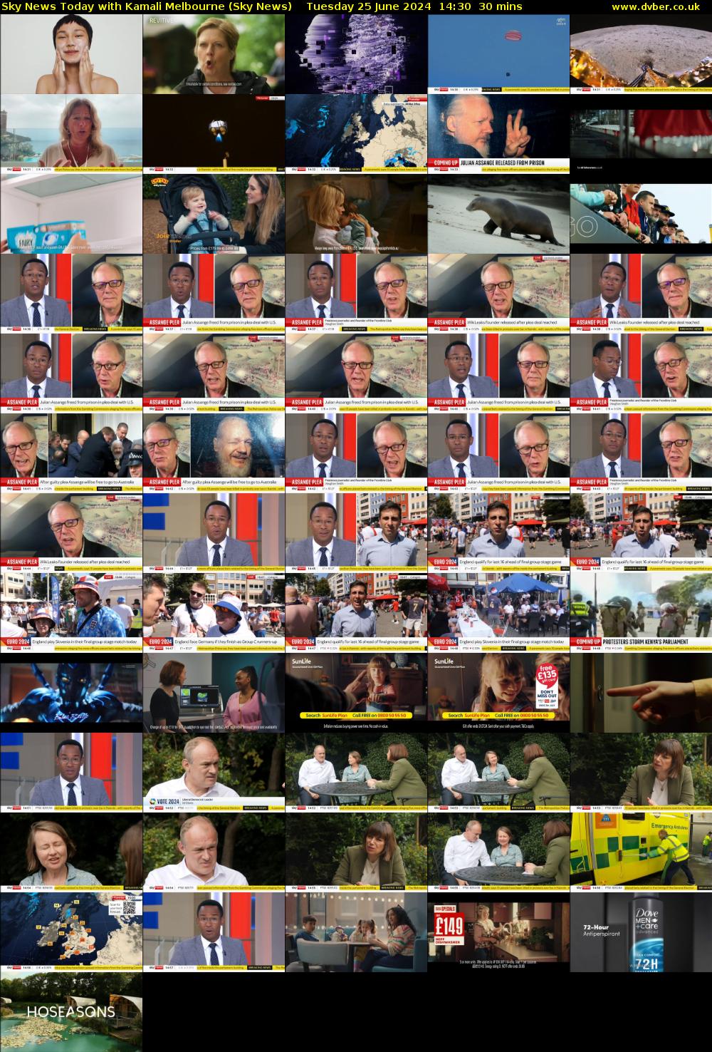 Sky News Today with Kamali Melbourne (Sky News) Tuesday 25 June 2024 14:30 - 15:00