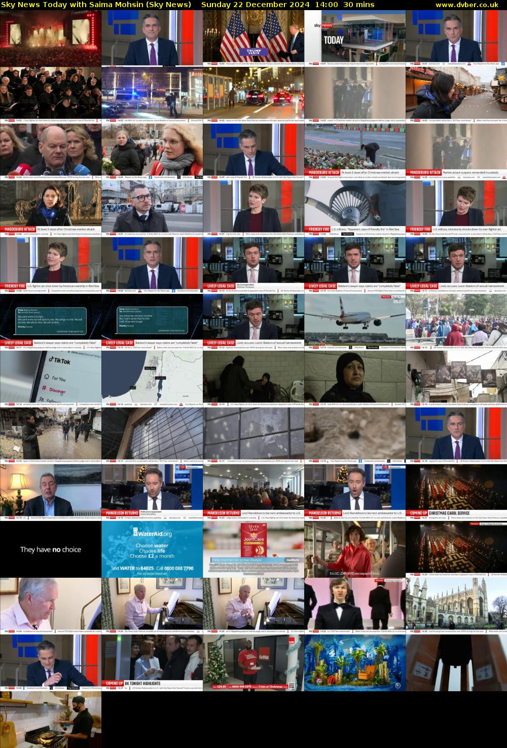 Sky News Today with Saima Mohsin (Sky News) Sunday 22 December 2024 14:00 - 14:30