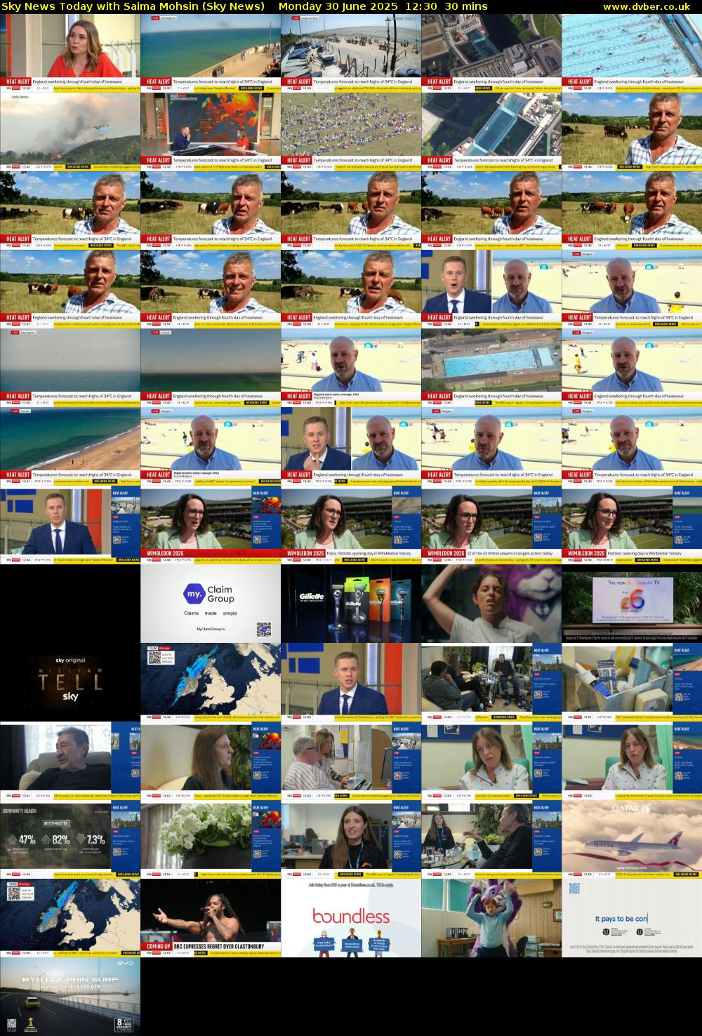 Sky News Today with Saima Mohsin (Sky News) Monday 30 June 2025 12:30 - 13:00