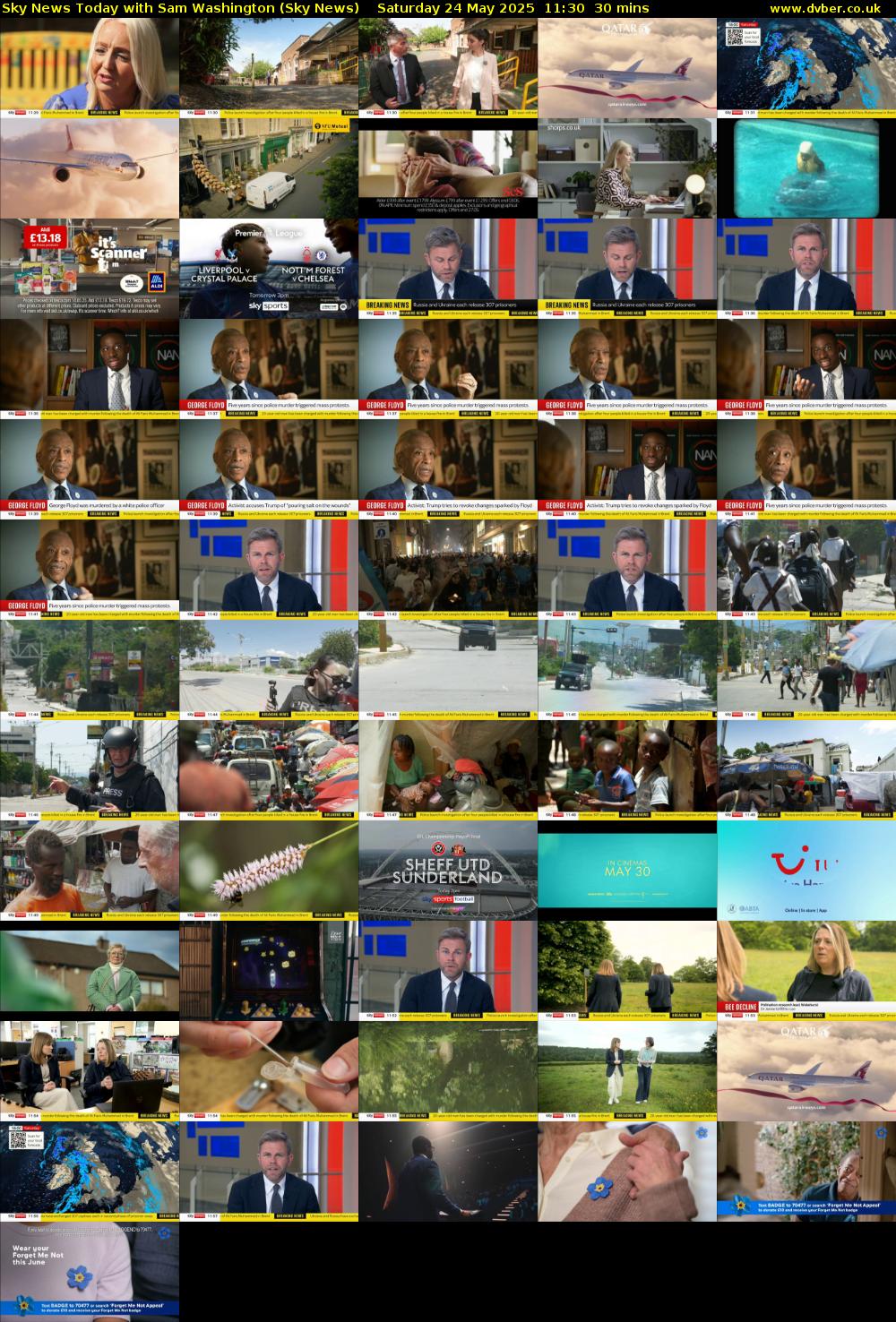 Sky News Today with Sam Washington (Sky News) Saturday 24 May 2025 11:30 - 12:00