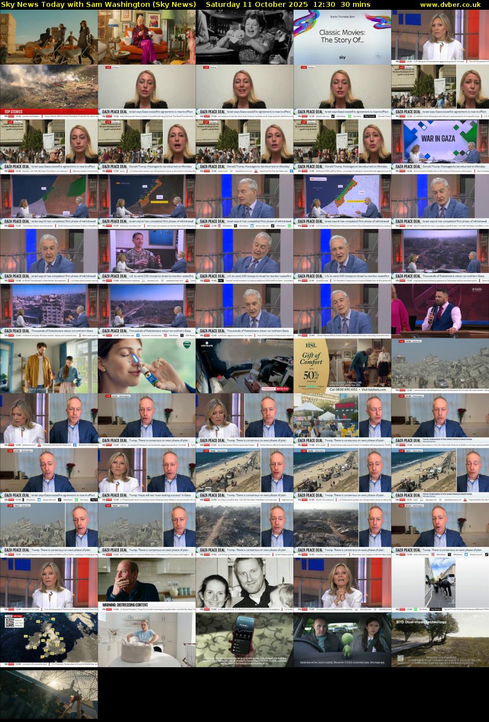 Sky News Today with Sam Washington (Sky News) Saturday 11 October 2025 12:30 - 13:00