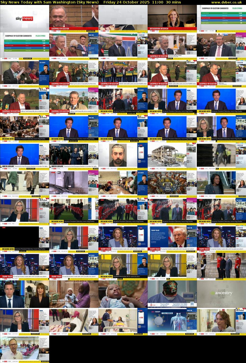 Sky News Today with Sam Washington (Sky News) Friday 24 October 2025 11:00 - 11:30
