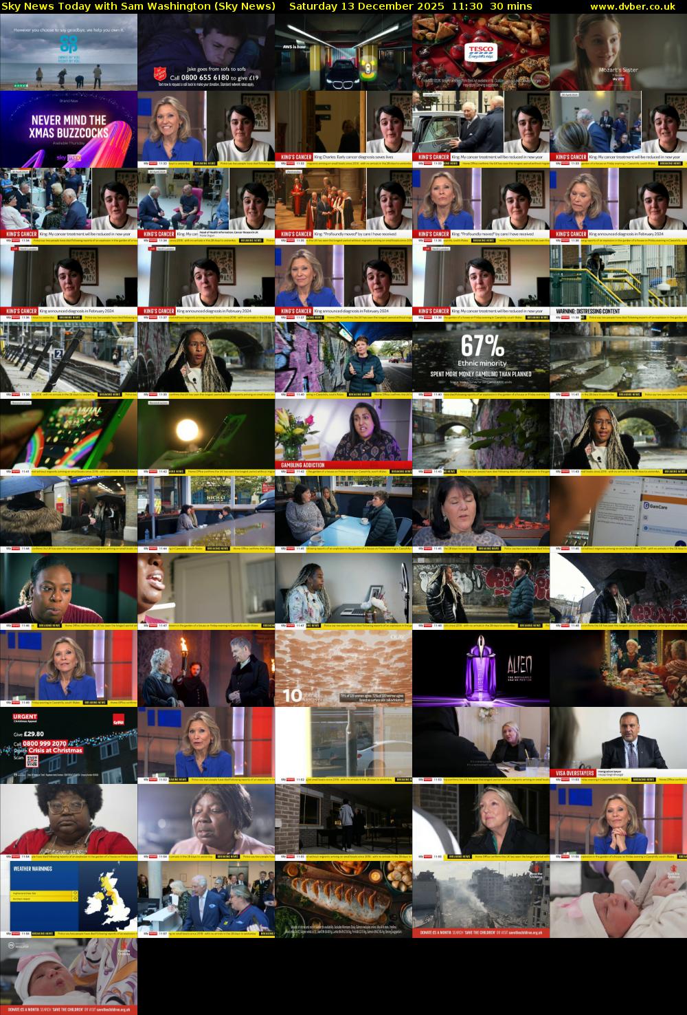 Sky News Today with Sam Washington (Sky News) Saturday 13 December 2025 11:30 - 12:00