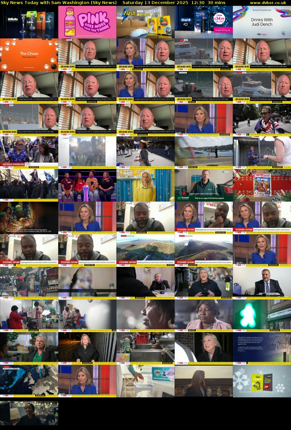 Sky News Today with Sam Washington (Sky News) Saturday 13 December 2025 12:30 - 13:00