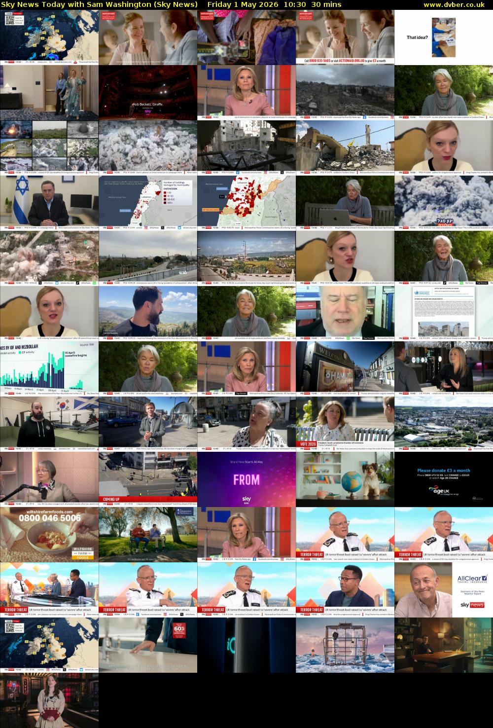 Sky News Today with Sam Washington (Sky News) Friday 1 May 2026 10:30 - 11:00