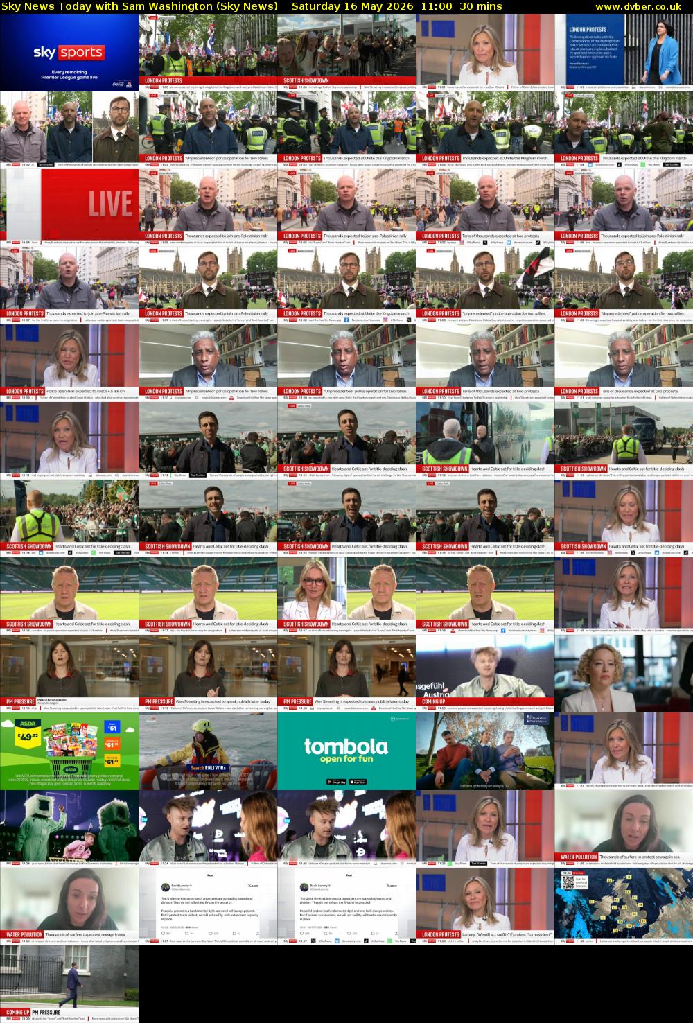 Sky News Today with Sam Washington (Sky News) Saturday 16 May 2026 11:00 - 11:30