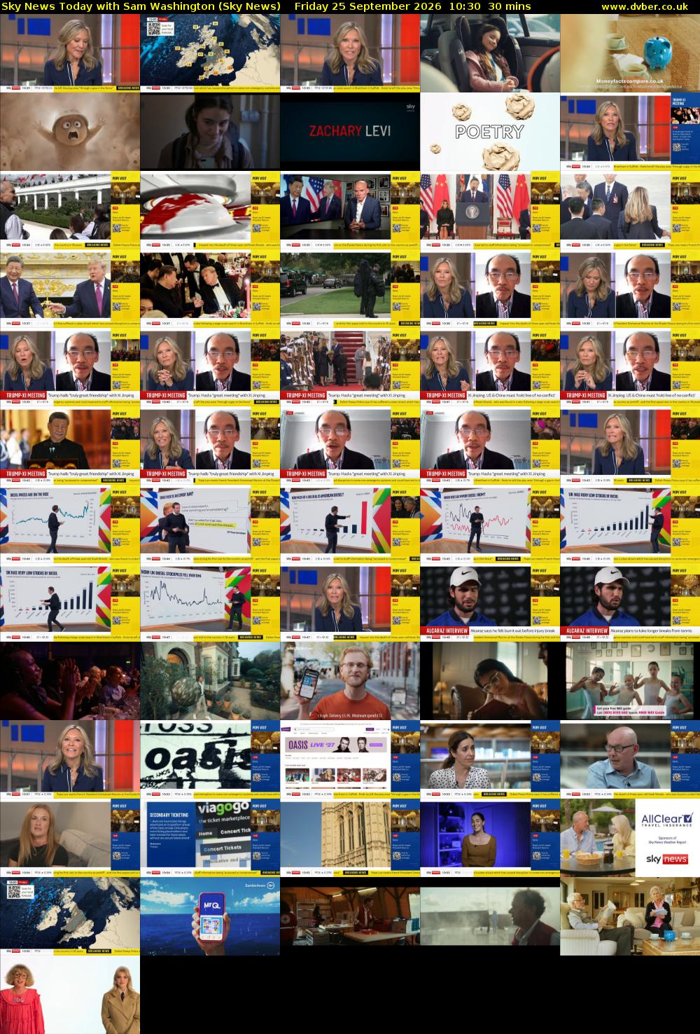 Sky News Today with Sam Washington (Sky News) Friday 25 September 2026 10:30 - 11:00