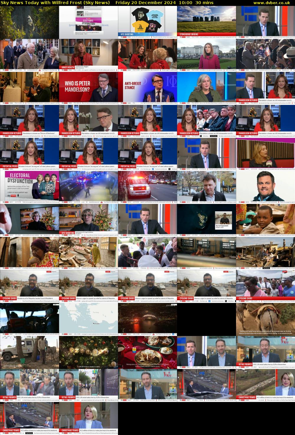 Sky News Today with Wilfred Frost (Sky News) Friday 20 December 2024 10:00 - 10:30