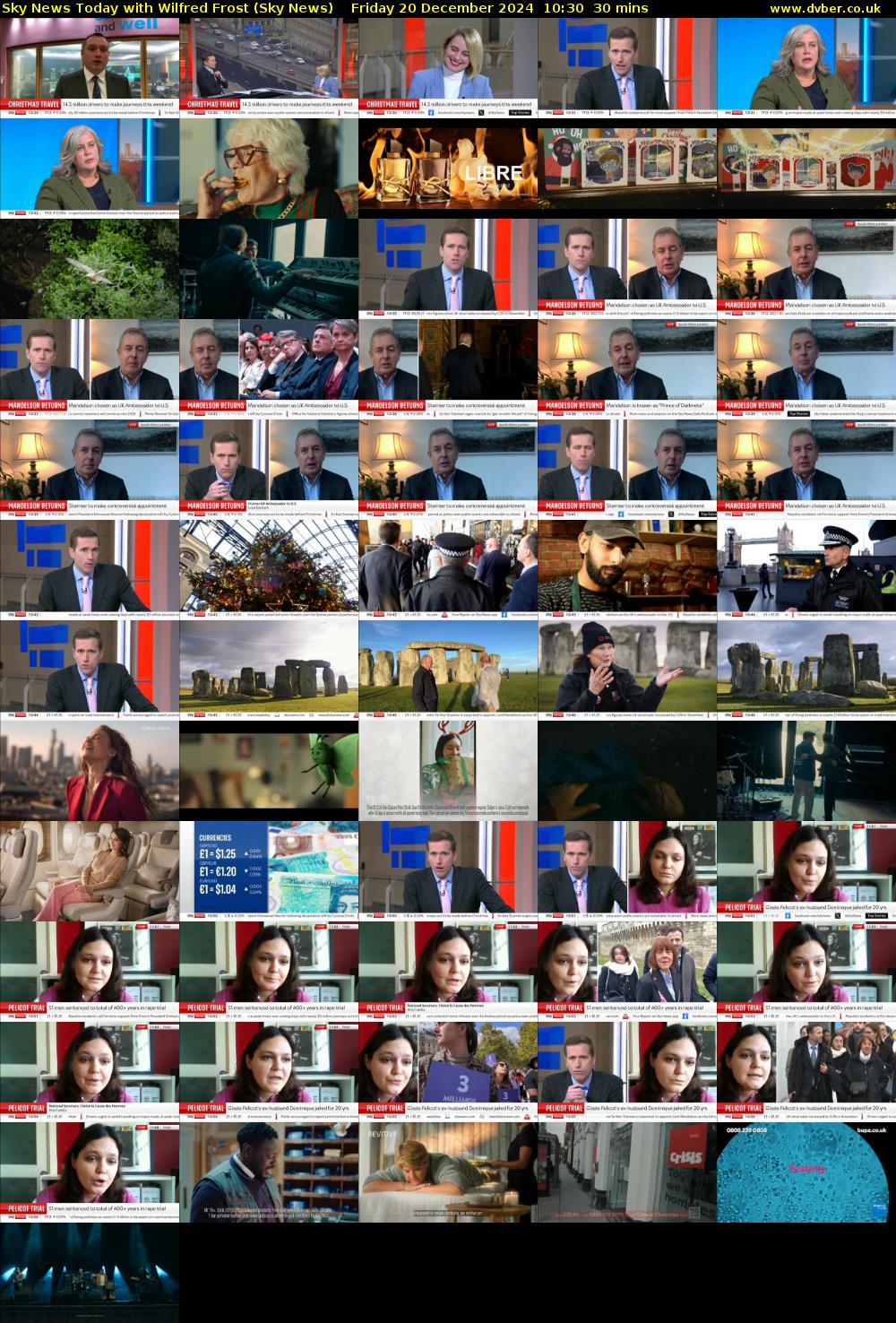 Sky News Today with Wilfred Frost (Sky News) Friday 20 December 2024 10:30 - 11:00