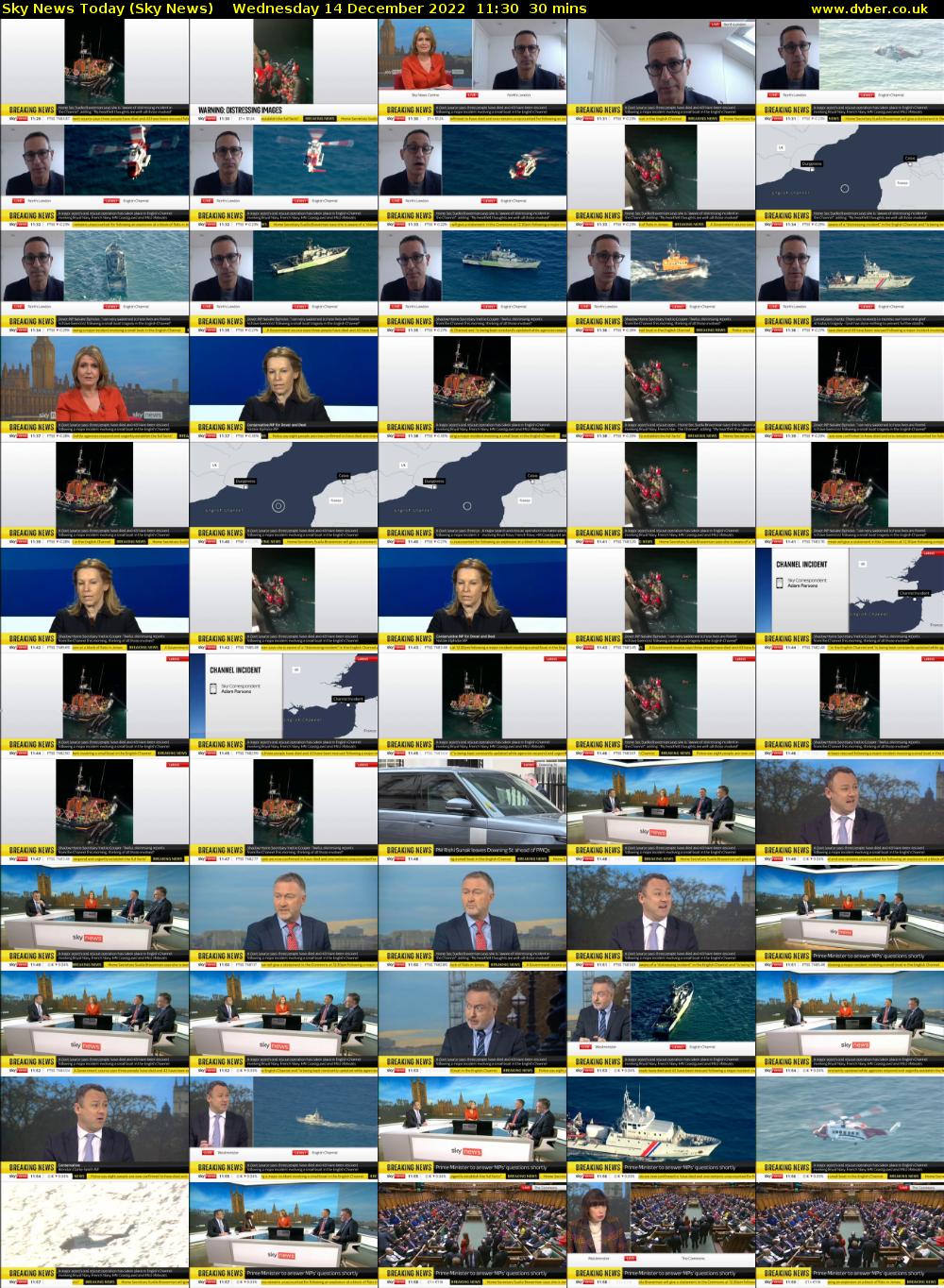 Sky News Today (Sky News) Wednesday 14 December 2022 11:30 - 12:00