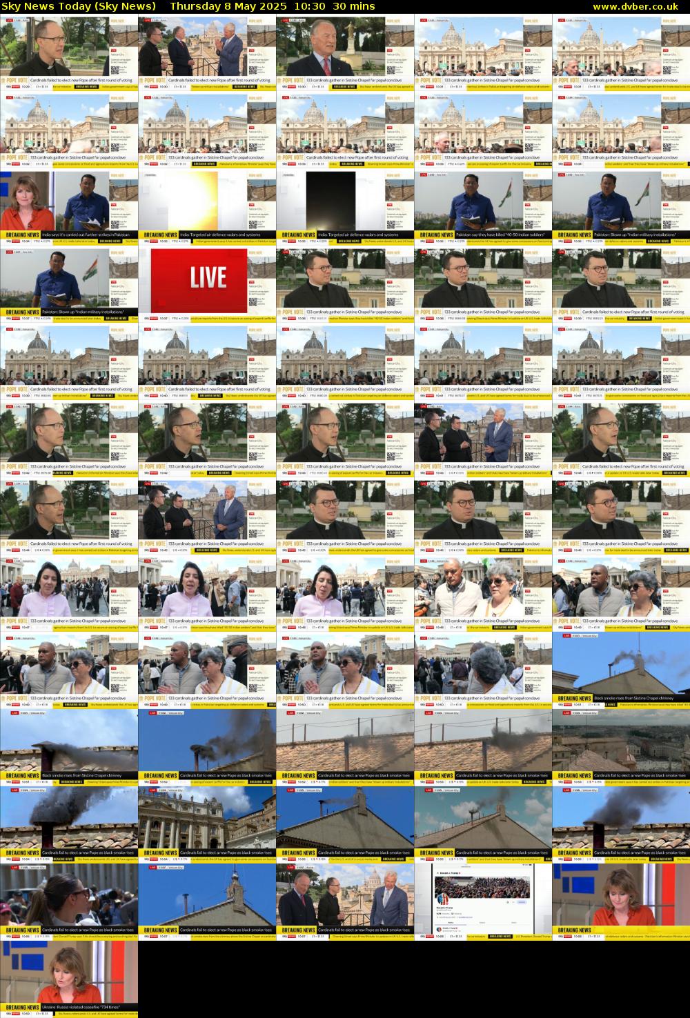 Sky News Today (Sky News) Thursday 8 May 2025 10:30 - 11:00