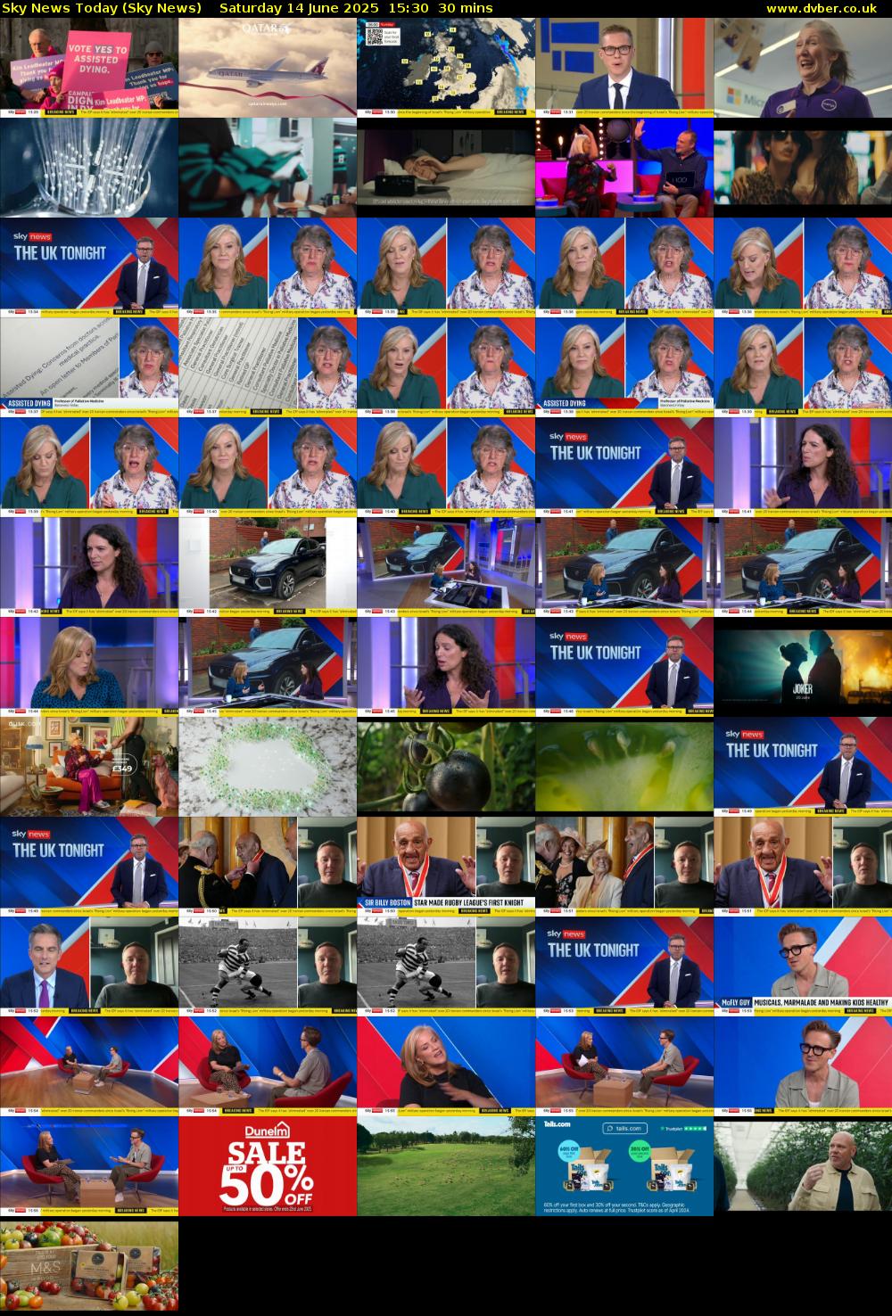 Sky News Today (Sky News) Saturday 14 June 2025 15:30 - 16:00