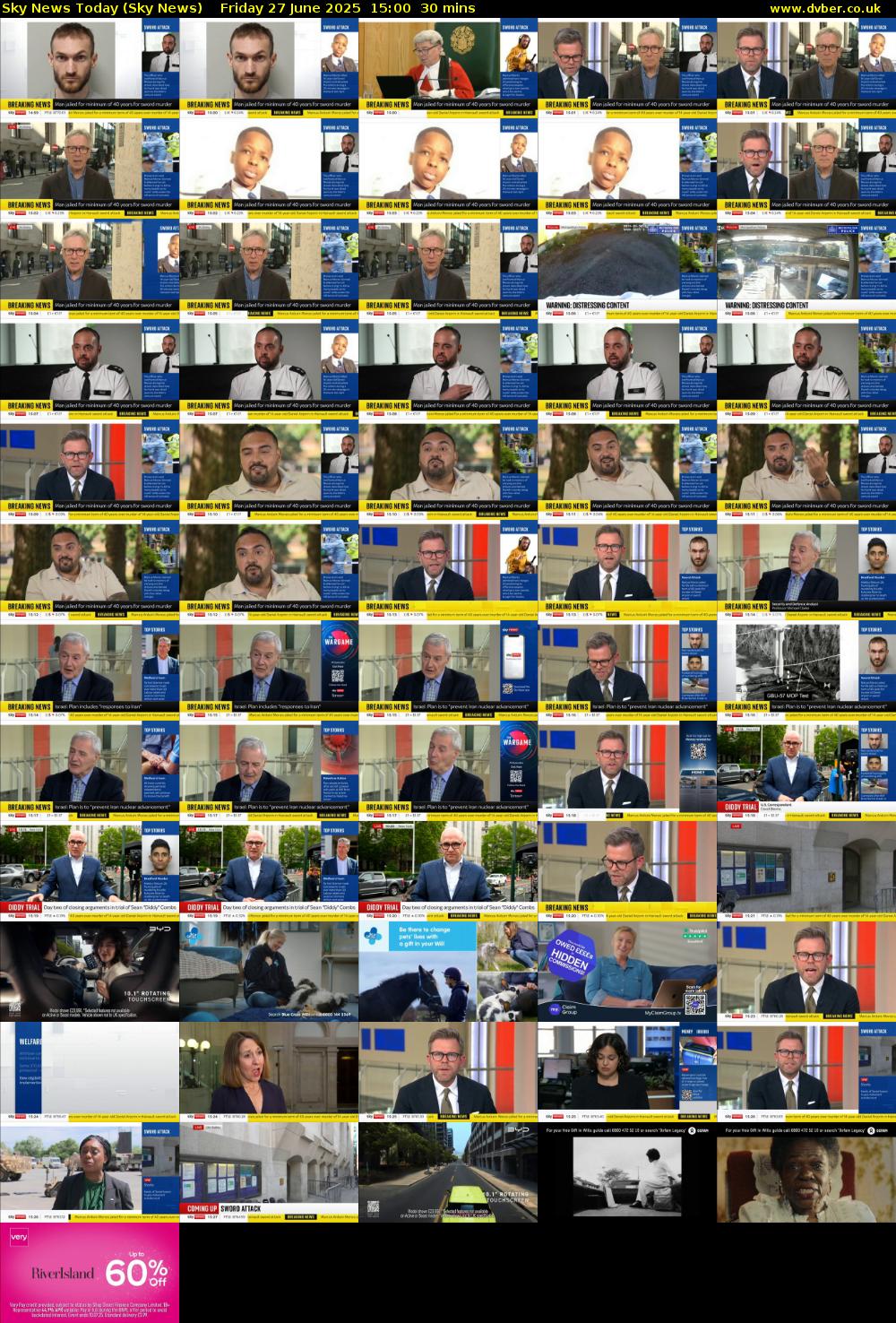 Sky News Today (Sky News) Friday 27 June 2025 15:00 - 15:30