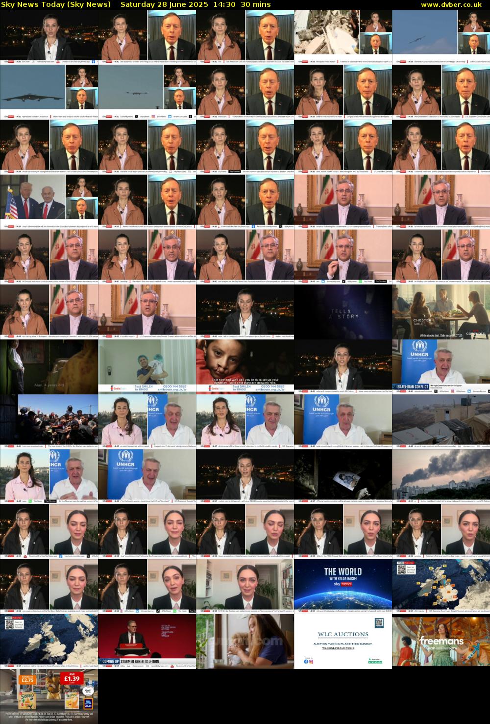 Sky News Today (Sky News) Saturday 28 June 2025 14:30 - 15:00