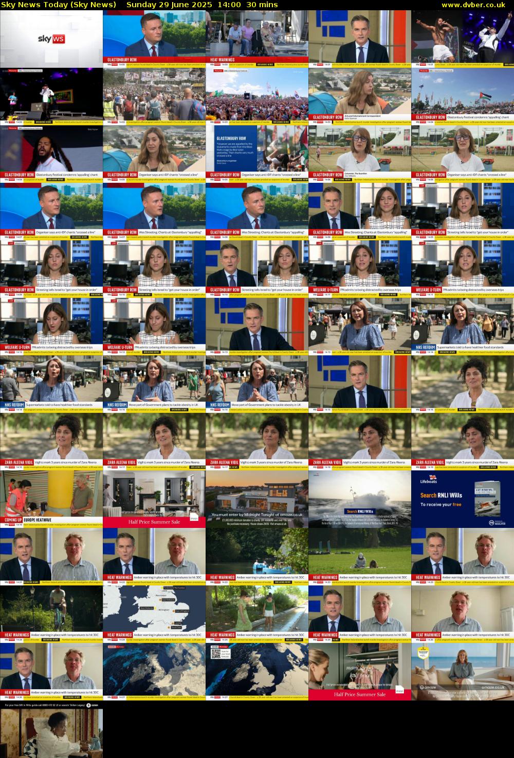Sky News Today (Sky News) Sunday 29 June 2025 14:00 - 14:30
