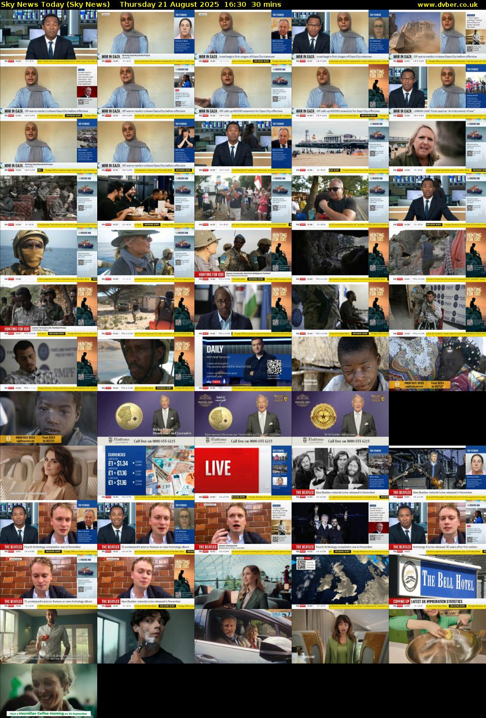 Sky News Today (Sky News) Thursday 21 August 2025 16:30 - 17:00