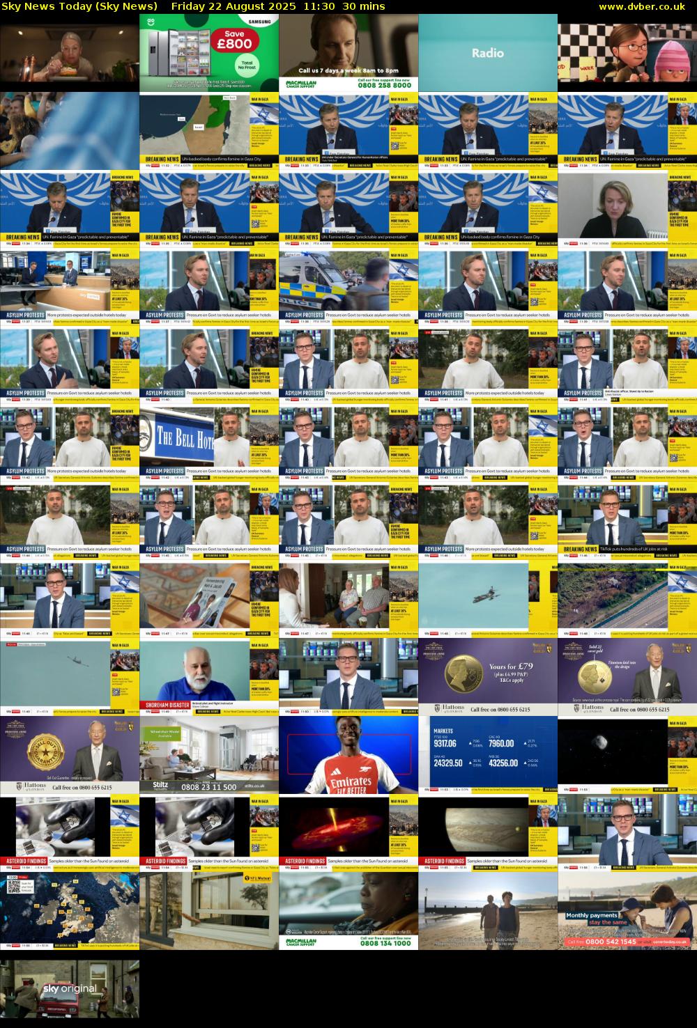 Sky News Today (Sky News) Friday 22 August 2025 11:30 - 12:00