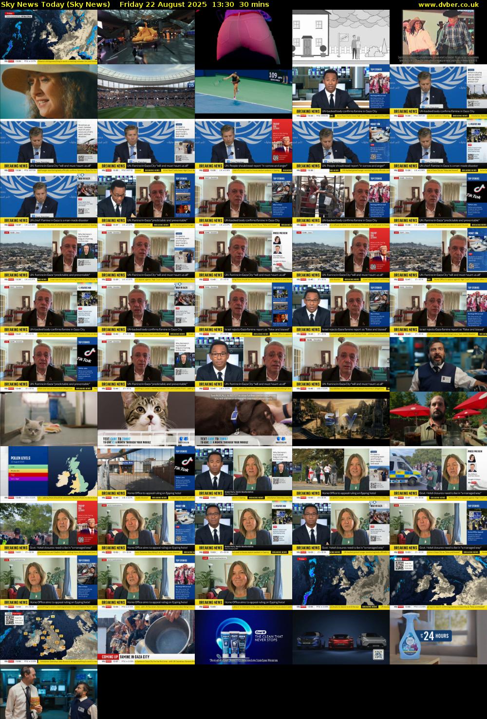 Sky News Today (Sky News) Friday 22 August 2025 13:30 - 14:00