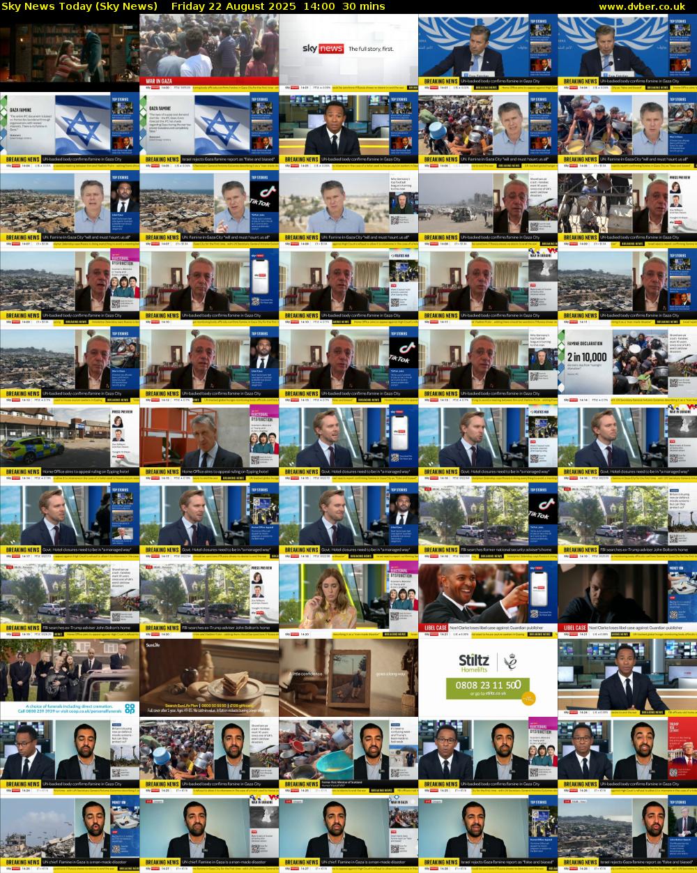Sky News Today (Sky News) Friday 22 August 2025 14:00 - 14:30