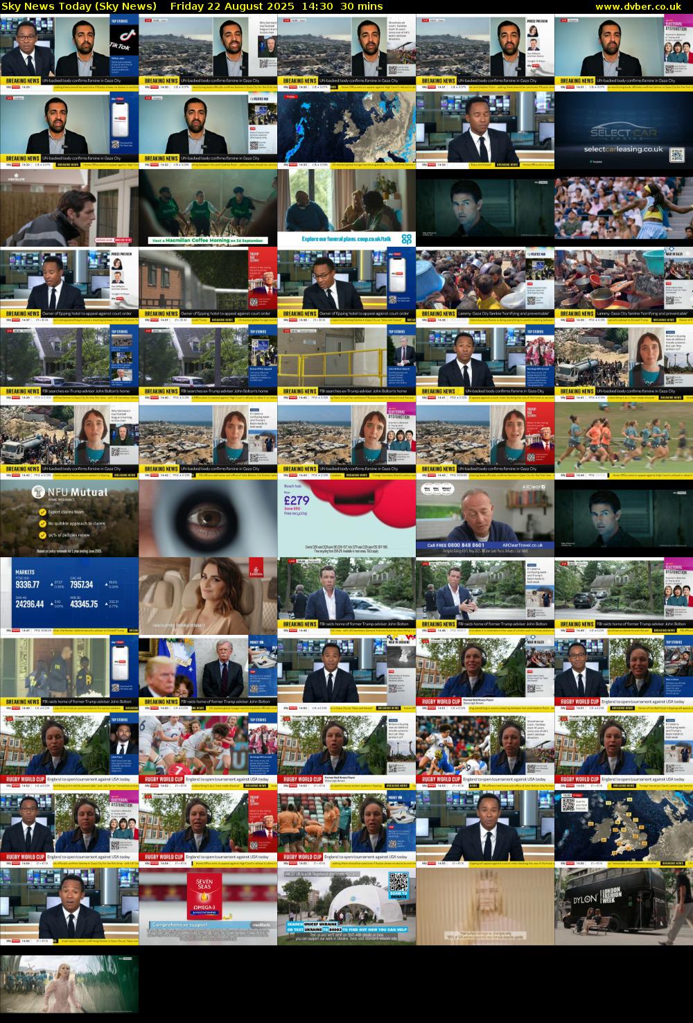 Sky News Today (Sky News) Friday 22 August 2025 14:30 - 15:00
