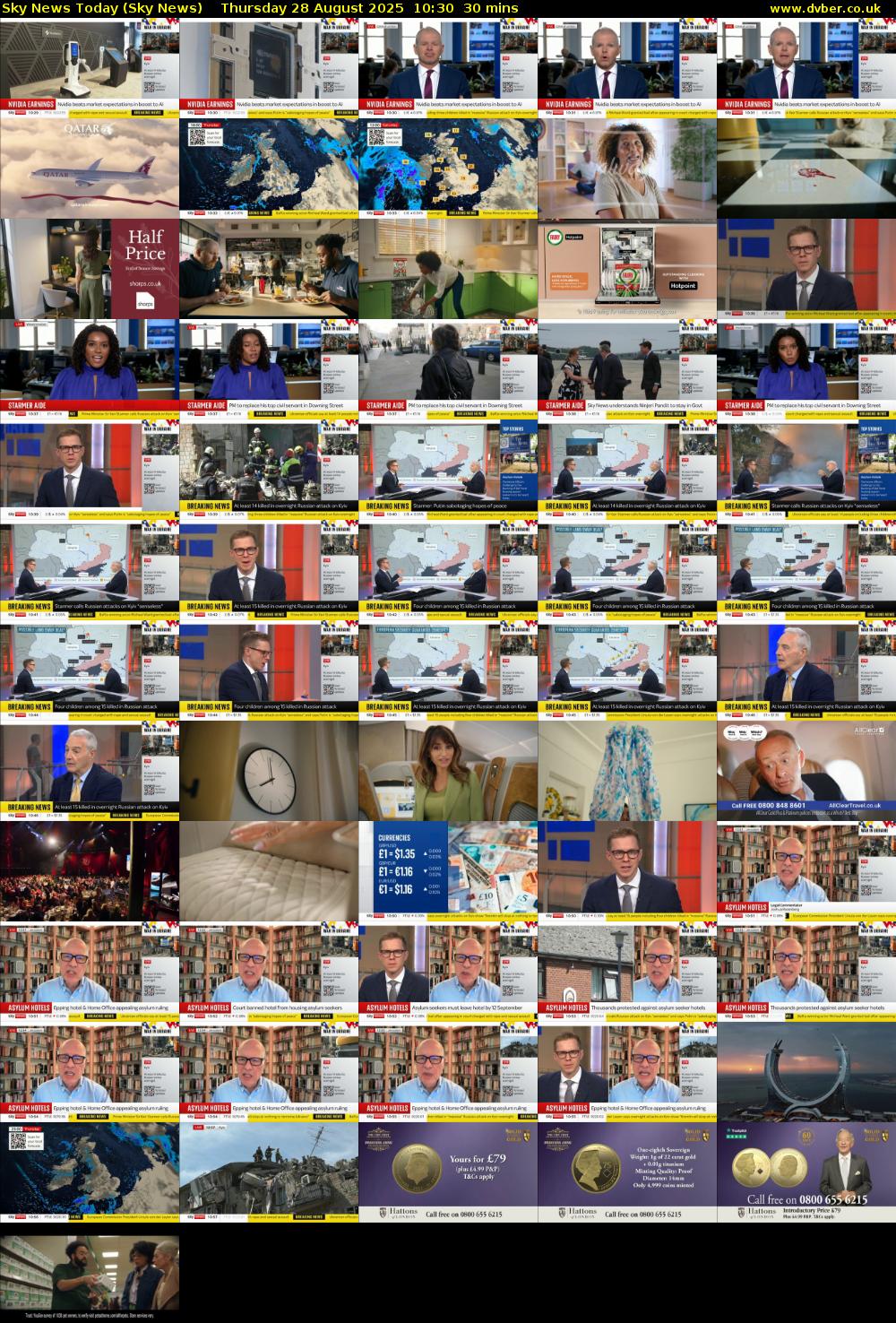 Sky News Today (Sky News) Thursday 28 August 2025 10:30 - 11:00