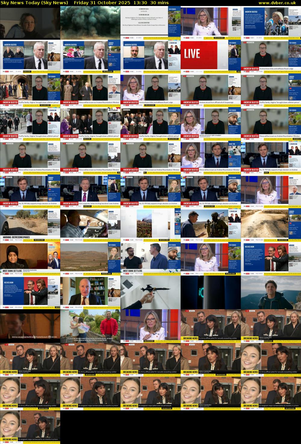 Sky News Today (Sky News) Friday 31 October 2025 13:30 - 14:00
