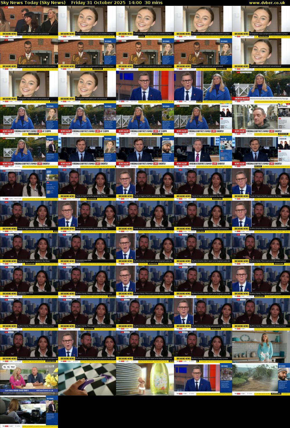Sky News Today (Sky News) Friday 31 October 2025 14:00 - 14:30