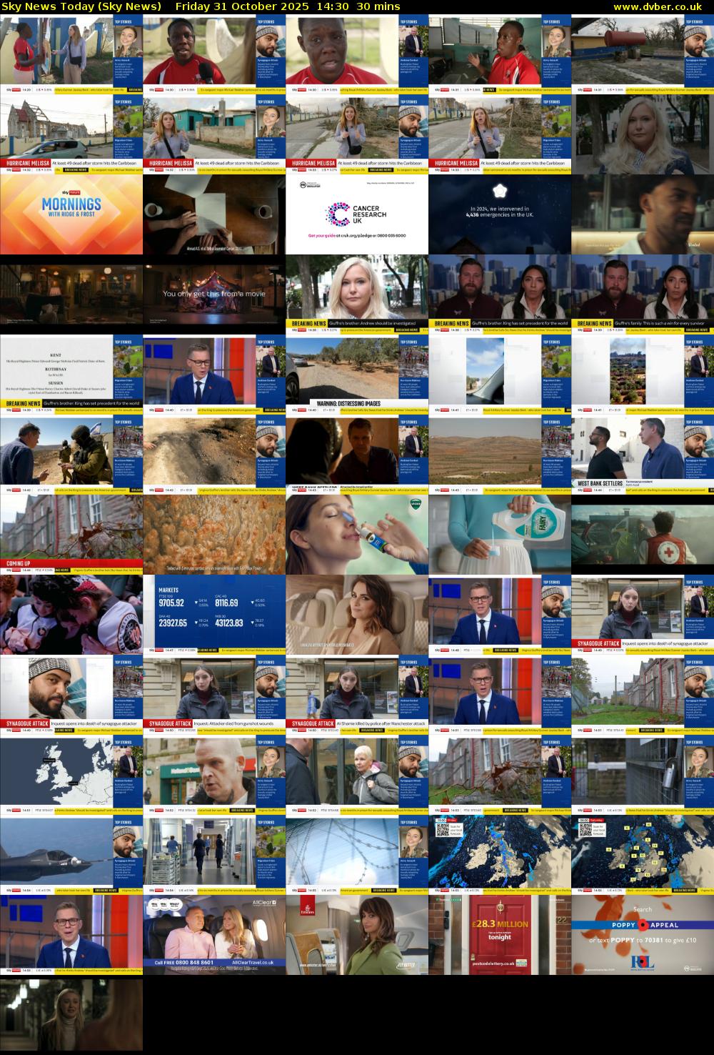 Sky News Today (Sky News) Friday 31 October 2025 14:30 - 15:00