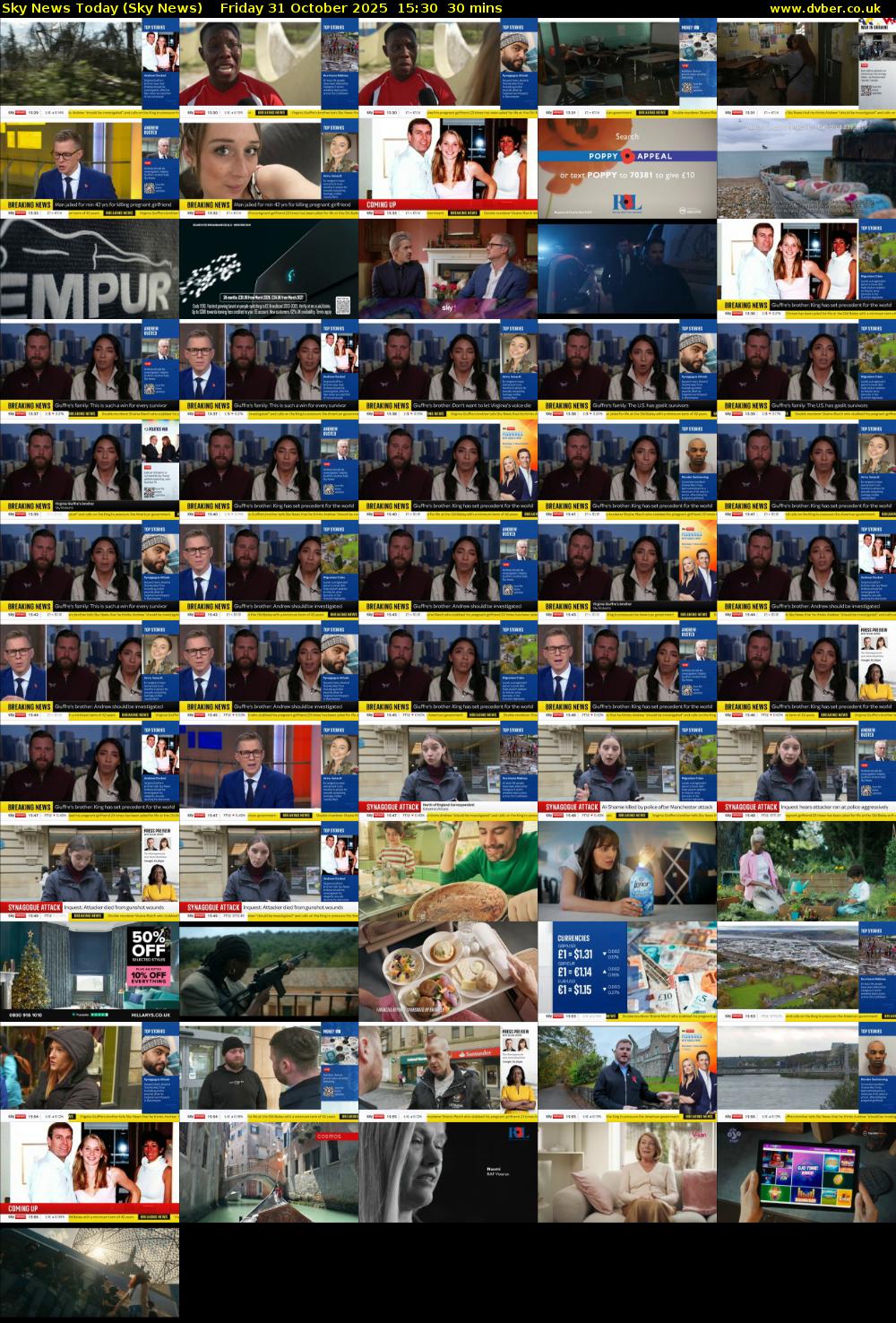 Sky News Today (Sky News) Friday 31 October 2025 15:30 - 16:00