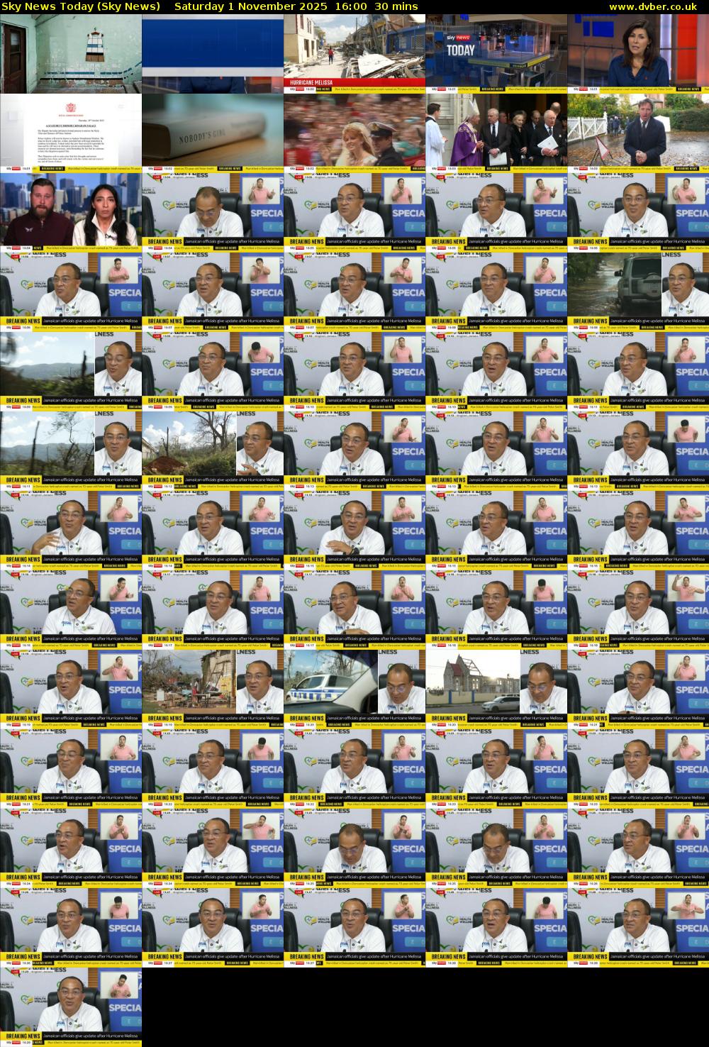 Sky News Today (Sky News) Saturday 1 November 2025 16:00 - 16:30