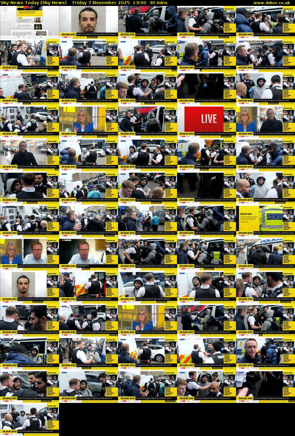 Sky News Today (Sky News) Friday 7 November 2025 13:00 - 13:30