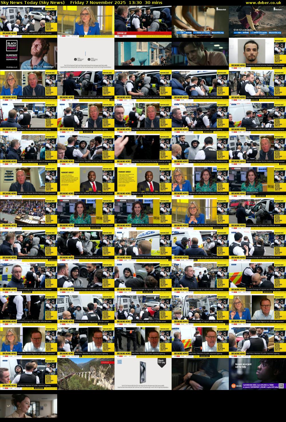 Sky News Today (Sky News) Friday 7 November 2025 13:30 - 14:00